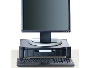 mind reader monitor stand riser with drawer storage for computer, laptop, desk, imac, dell, hp, printer, black mind reader monitor stand riser with drawer storage for computer, laptop, desk, imac, dell, hp, printer, black
