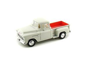 1955 chevy stepside pickup 1/24 white 1955 chevy stepside pickup 1/24 white
