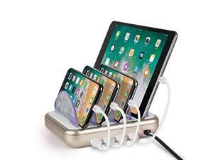 Charging Station For Multiple Devices Newegg Merkury Innovations 4 8 Amp 4port Usb Charging Station Fast Charge Docking For Multiple Devices Multi