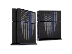 Skin Decal Wrap for Sony PlayStation 4 PS4 Console sticker Thin Blue Line Skin Decal Wrap for Sony PlayStation 4 PS4 Console sticker Thin Blue Line