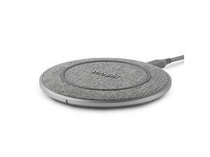 moshi otto q wireless charger, qi certified wireless charging pad antislip rubber base top moshi otto q wireless charger, qi certified wireless charging pad antislip rubber base top