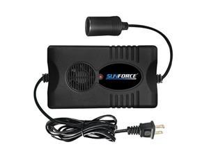 sunforce 55510 ac/dc power converter black 10 amp, 1 pack