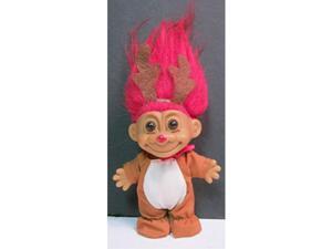my lucky rudolph reindeer troll russ berrie 6"