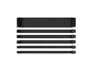 antec sleeved cable power supply cable extension kit with extrasleeved 24 pin 8pin 6pin 4+4 pin with combs black 11.8inch/30cm antec sleeved cable power supply cable extension kit with extrasleeved 24 pin 8pin 6pin 4+4 pin with combs black 11.8inch/30cm