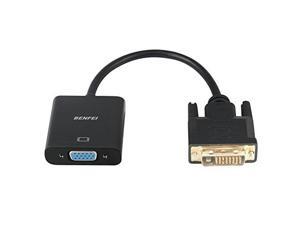 active dvi-d to vga adapter, benfei dvi-d 24+1 to vga male to female adapter active dvi-d to vga adapter, benfei dvi-d 24+1 to vga male to female adapter