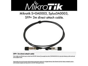 mikrotik s+da0003 sfp+ 3m 10gigabit fiber channel direct attach cable