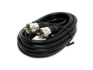 steren 205700 100feet uhfuhf minirg8x patch cable, black steren 205700 100feet uhfuhf minirg8x patch cable, black