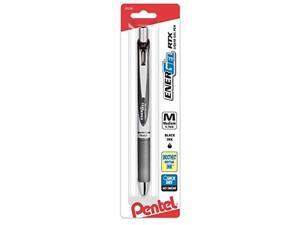 pentel energel deluxe rtx retractable liquid gel pen, 0.7mm, metal tip, black ink, 1 pack bl77bpa pentel energel deluxe rtx retractable liquid gel pen, 0.7mm, metal tip, black ink, 1 pack bl77bpa