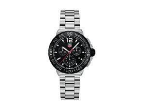 tag heuer men's cau1110.ba0858 formula 1 black dial chronograph steel watch tag heuer men's cau1110.ba0858 formula 1 black dial chronograph steel watch