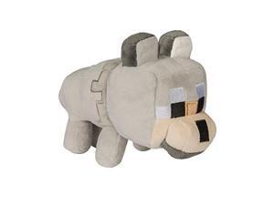 jinx minecraft happy explorer untamed wolf plush stuffed toy grey, 5.5" tall jinx minecraft happy explorer untamed wolf plush stuffed toy grey, 5.5" tall
