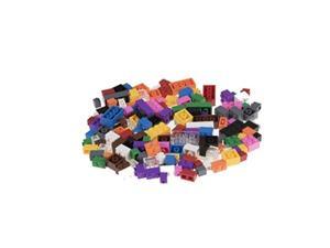 classic bricks 216 piece set with 6 x 6 baseplate by strictly briks | 100% compatible with all major brands | 4 different shapes & sizes | tight fit building bricks in 12 vibrant colors