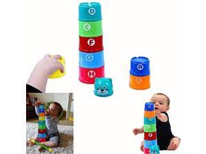 dazzling toys toddler alphebets and numbers building joy cups d257
