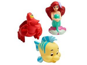 the first years disney baby bath squirt toys, the little mermaid