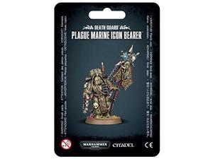 games workshop warhammer 40k death guard plague marine icon bearer