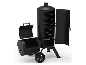 Dyna-Glo signature series dgss1382vcsd heavyduty vertical offset charcoal smoker & grill Dyna-Glo signature series dgss1382vcsd heavyduty vertical offset charcoal smoker & grill