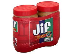 jif creamy peanut butter twin pack, 80 ounce jif creamy peanut butter twin pack, 80 ounce