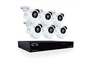 night owl security hd20186pb video security camera dvr with 1 tb hdd & 6 x 1080p wired infrared, white night owl security hd20186pb video security camera dvr with 1 tb hdd & 6 x 1080p wired infrared, white