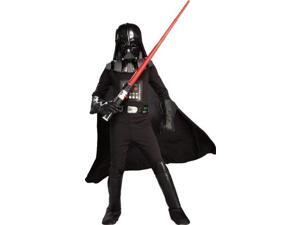 rubies star wars classic child's deluxe darth vader costume and mask, large rubies star wars classic child's deluxe darth vader costume and mask, large