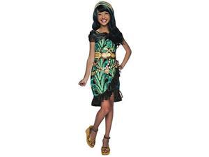 rubies monster high fright camera action cleo de nile costume, child large rubies monster high fright camera action cleo de nile costume, child large