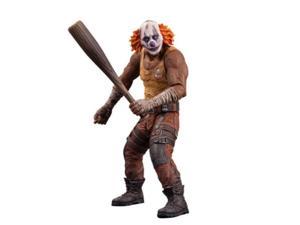 dc collectibles batman: arkham city: series 3 clown thug with bat action figure