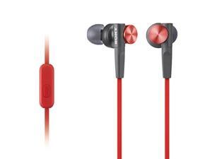 sony premium lightweight extra bass noisecancelling earbud headphones with inline microphone and remote for android smartphone red sony premium lightweight extra bass noisecancelling earbud headphones with inline microphone and remote for android smartphone red