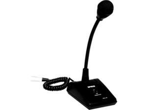 Speco - MHL5S - Speco MHL5S Microphone - 80 Hz to 12 kHz - Wired -53 dB - Desktop - XLR Speco - MHL5S - Speco MHL5S Microphone - 80 Hz to 12 kHz - Wired -53 dB - Desktop - XLR