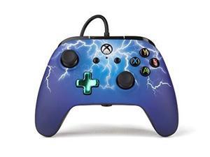 powera enhanced wired controller for xbox one spider lightning xbox one powera enhanced wired controller for xbox one spider lightning xbox one