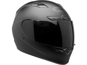 bell qualifier dlx blackout street motorcycle helmet blackout matte black, large