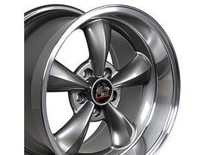 oe wheels 18 inch fits ford mustang 19942004 bullitt style fr01 anthracite 18x10 rim hollander 3448 oe wheels 18 inch fits ford mustang 19942004 bullitt style fr01 anthracite 18x10 rim hollander 3448