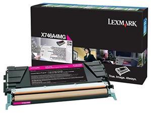 lexmark magenta return program toner cartridge for us government, 7000 yield x746a4mg