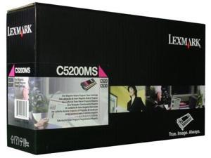 lexmark c5200ms magenta return program toner cartridge