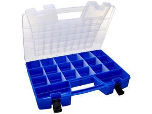 Blue Akro-Mils 6318 Plastic Portable Hardware and Craft Parts Organizer Large 