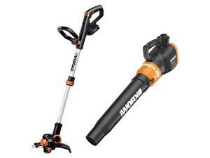 worx wg921 20v max string trimmer/edger and blower combo kit worx wg921 20v max string trimmer/edger and blower combo kit