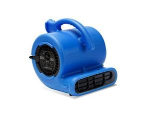 bair vp25 1/4 hp air mover for water damage restoration carpet dryer floor blower fan home and plumbing use, blue