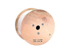 Monoprice 500ft RG6 Quad Shield Coax Cable, PVC ETL, White CM/CL2 Monoprice 500ft RG6 Quad Shield Coax Cable, PVC ETL, White CM/CL2