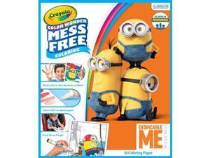 crayola color wonder despicable me coloring pad & mess free markers crayola color wonder despicable me coloring pad & mess free markers