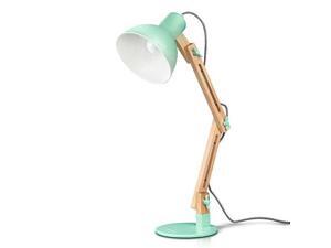 Tomons Swing Arm Desk Lamp, Wood LED Table Lamp, Reading Lights for Office, College Dorm, Living Room, Bedroom, Study, Bedside Nightstand Adjustable Lamp with 4W LED Bulb - Green Tomons Swing Arm Desk Lamp, Wood LED Table Lamp, Reading Lights for Office, College Dorm, Living Room, Bedroom, Study, Bedside Nightstand Adjustable Lamp with 4W LED Bulb - Green