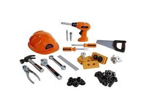 black and decker jr mega tool set 42 tools & accessories black and decker jr mega tool set 42 tools & accessories