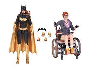 dc collectibles batman arkham knight batgirl & oracle action figure 2 pack