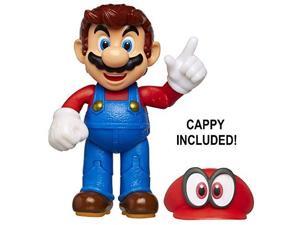 nintendo super mario odyssey mario 4 articulated figure with cappy nintendo super mario odyssey mario 4 articulated figure with cappy
