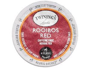 twinings of london rooibos red tea kcups for keurig, 24 count pack of 2 twinings of london rooibos red tea kcups for keurig, 24 count pack of 2