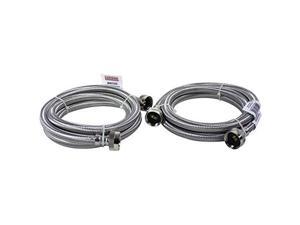 certified appliance accessories certified appliance 77505 braided stainless steel washing machine connector kit, 6feet gray certified appliance accessories certified appliance 77505 braided stainless steel washing machine connector kit, 6feet gray