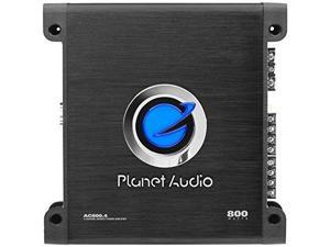 planet audio ac800.4 anarchy 800 watt, 4 channel, 2/4 ohm stable class a/b, full range, bridgeable, mosfet car amplifier