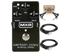 mxr m83 bass chorus deluxe pedal w/ 9v power supply and patch 