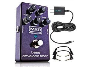 mxr m82 bass envelope filter w/ 9v power supply and patch cables mxr m82 bass envelope filter w/ 9v power supply and patch cables