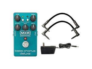 mxr m83 bass chorus deluxe pedal w/ 9v power supply and patch cables mxr m83 bass chorus deluxe pedal w/ 9v power supply and patch cables