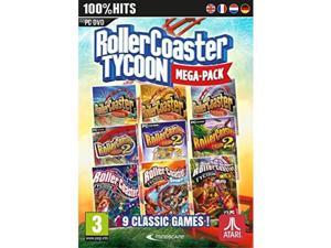 rollercoaster tycoon 9 game megapack pc dvd