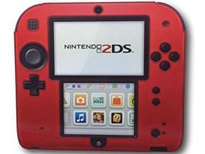 pdp silicone case/cover for nintendo 2ds red