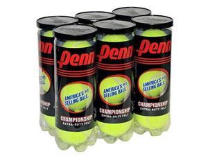 penn championship tennis balls extra duty felt pressurized tennis balls 6 cans, 18 balls penn championship tennis balls extra duty felt pressurized tennis balls 6 cans, 18 balls