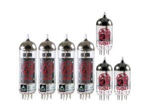 vox ac30 standard tube set, jj tubes x4 el84, x3 12ax7 vox ac30 standard tube set, jj tubes x4 el84, x3 12ax7